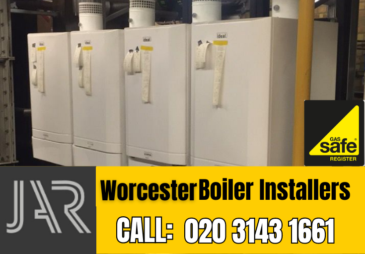 Worcester boiler installation Westcombe Park